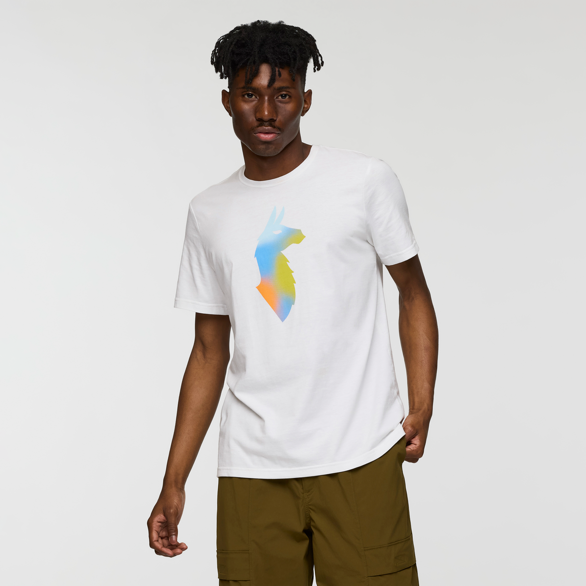 Bitmap Llama T-Shirt - Men's - Image 8