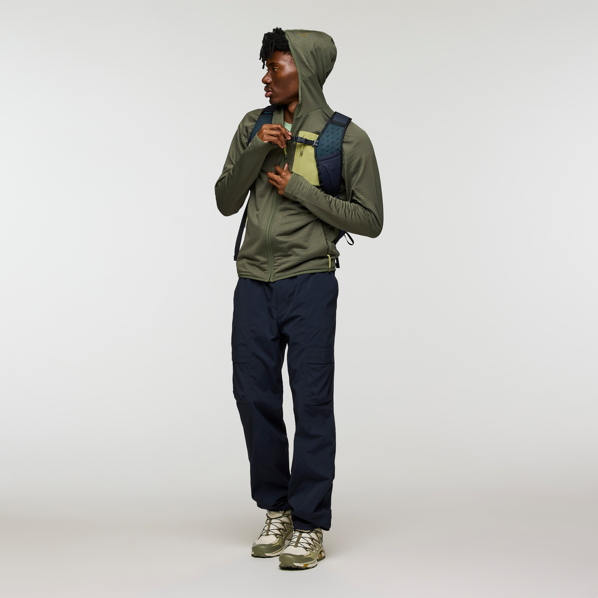 Otero Fleece Full-Zip Hooded Jacket - Men's - Image 17